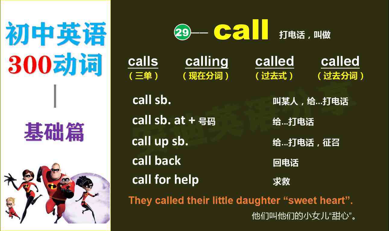 call的过去式(call 的用法)