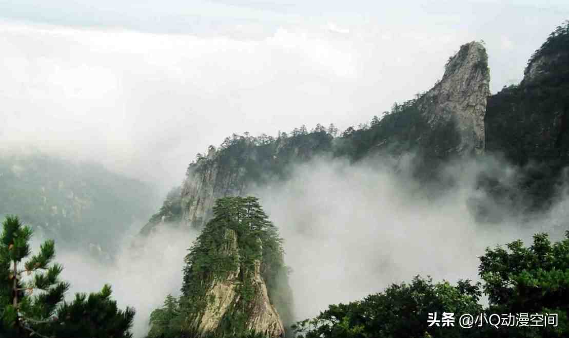 尧山风景区河南平顶山尧山风景区