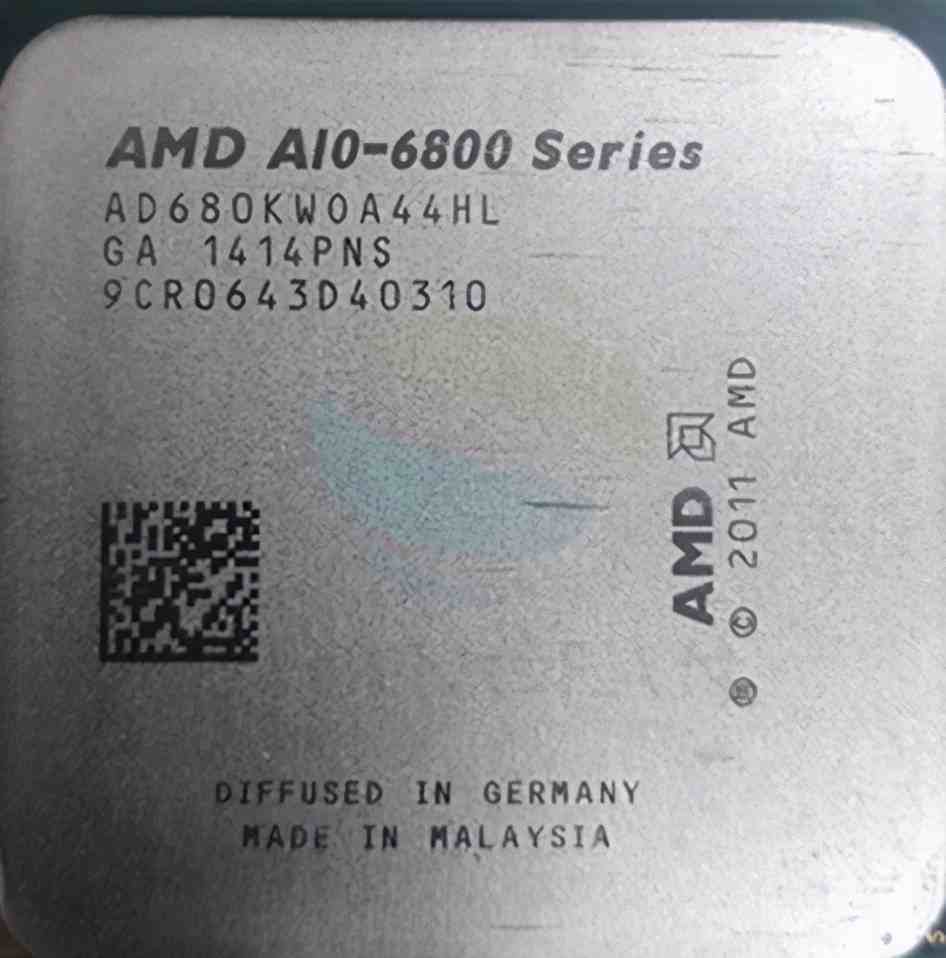 2013年:转变策略,amd大力发展apu 发布a10-6800k处理器