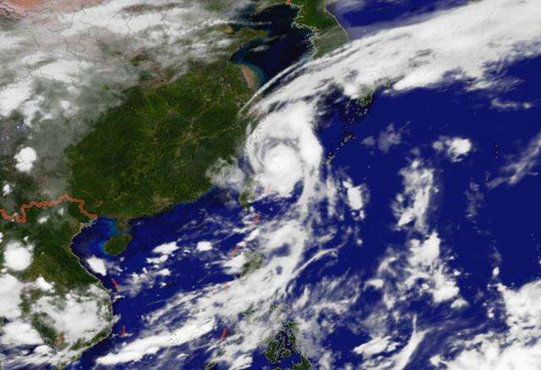 台风海高斯减弱为强热带风暴,台风的影响