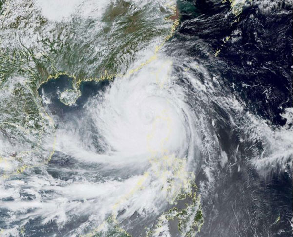 台风巴威登陆朝鲜 影响中国东北
