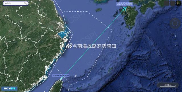 美军侦察机被曝疑似从台湾起飞