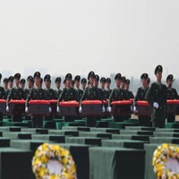 117位在韩志愿军烈士安葬仪式举行
