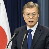 韩国总统望恢复韩朝军事通讯线