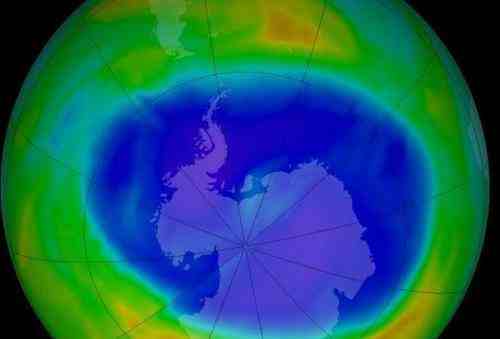 2020年南极臭氧空洞又大又深,南极上空臭