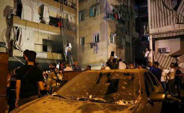 黎巴嫩首都贝鲁特发生爆炸