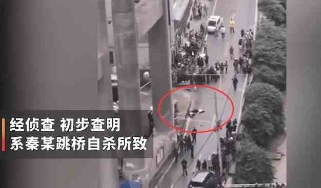 重庆警方回应男子跳桥砸死老人