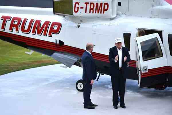 特朗普出售其私人直升机,特朗普出售私人
