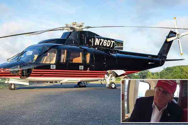 特朗普出售其私人直升机