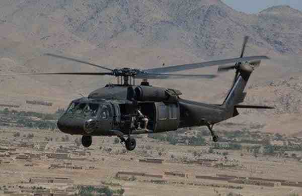 一架黑鹰直升机在埃及坠毁