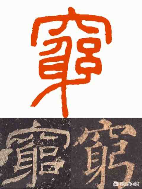 为什么“穷”字这么写呢？