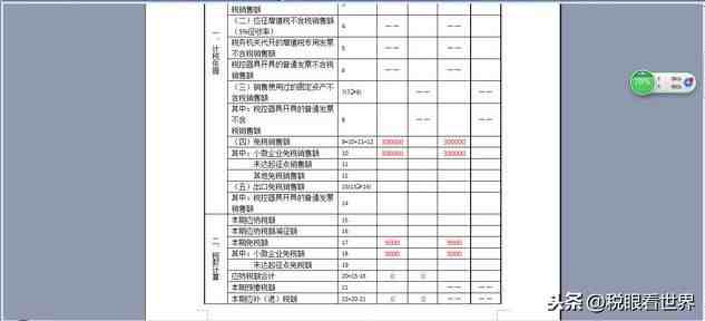 小规模纳税人增值税申报表填报案例及注意要点