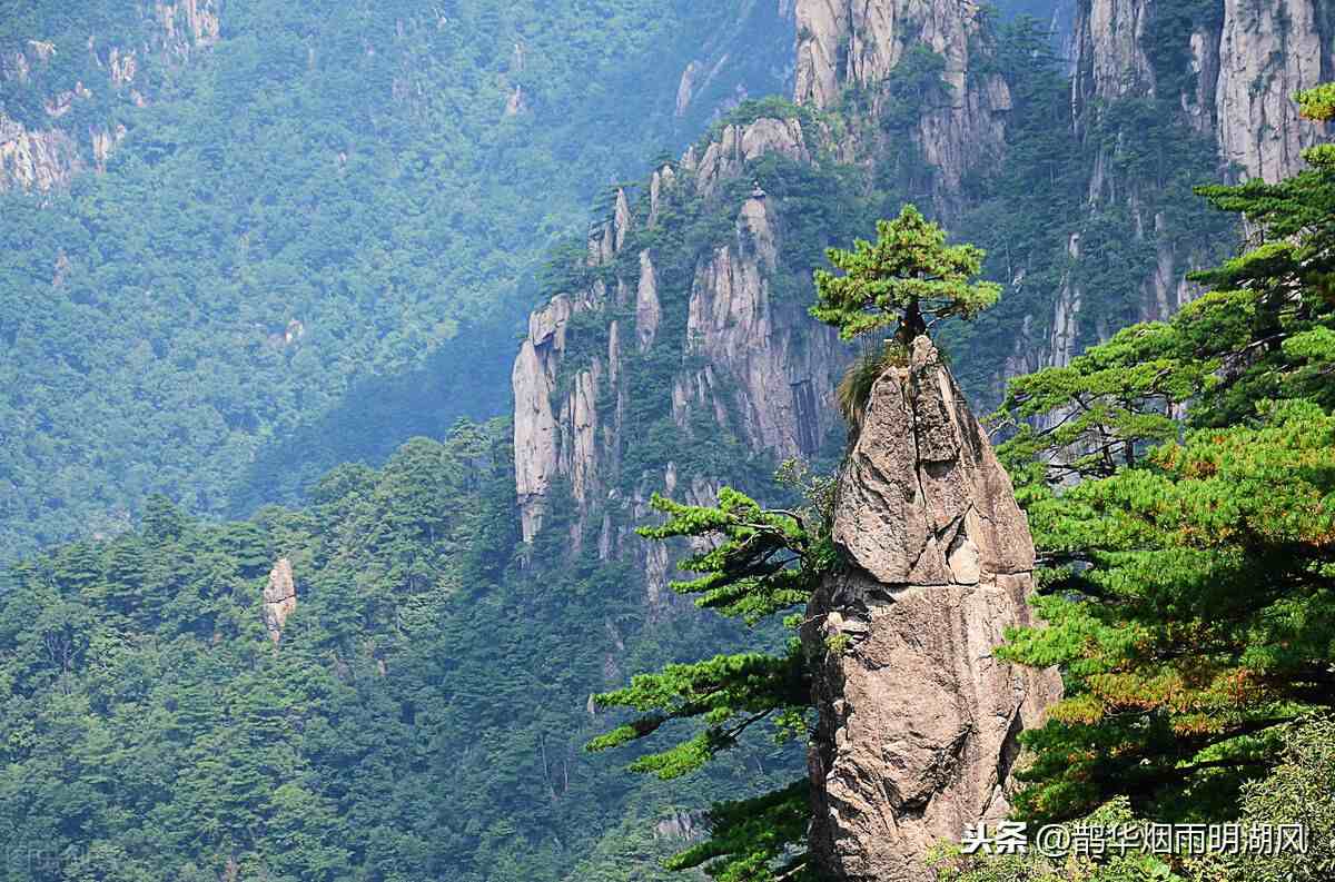 黄山有许多奇石，这四处最令人称绝