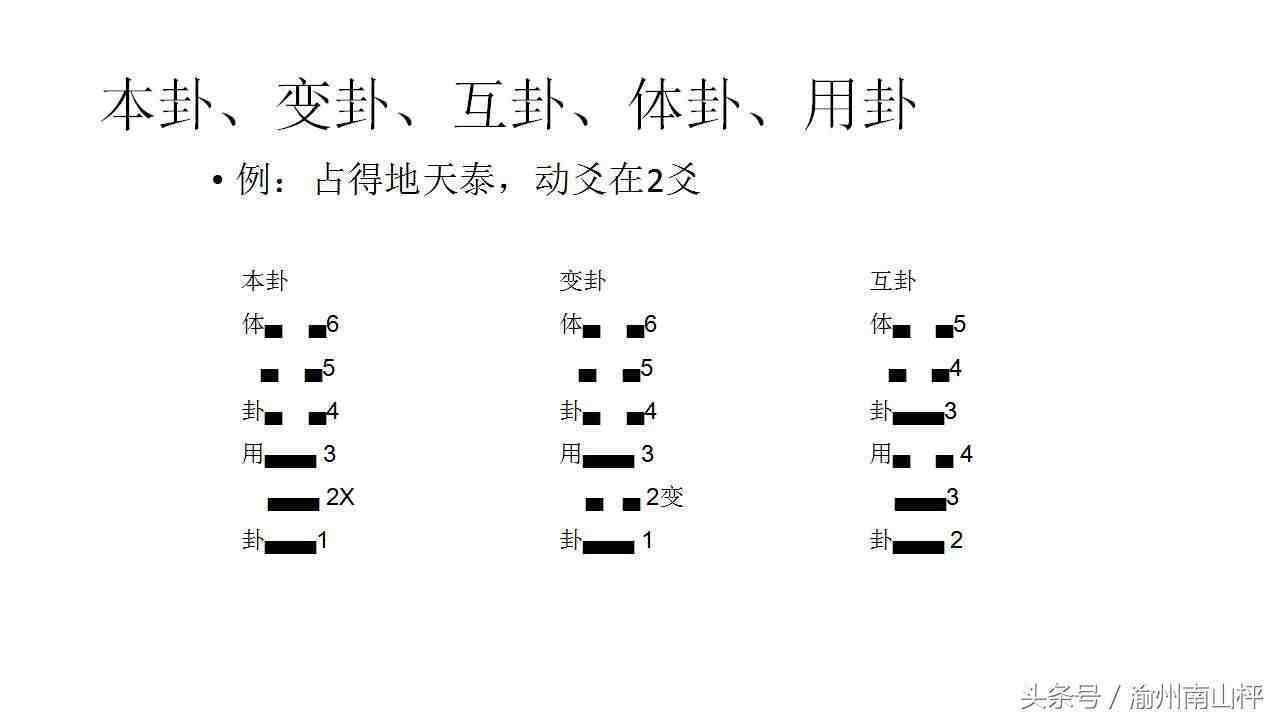 梅花易数体用详解图片