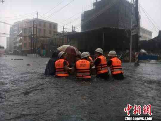 连降暴雨 广东汕头潮南46万多人受灾