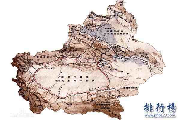 中国四大盆地，柴达木盆地是世界上海拔最高的盆地