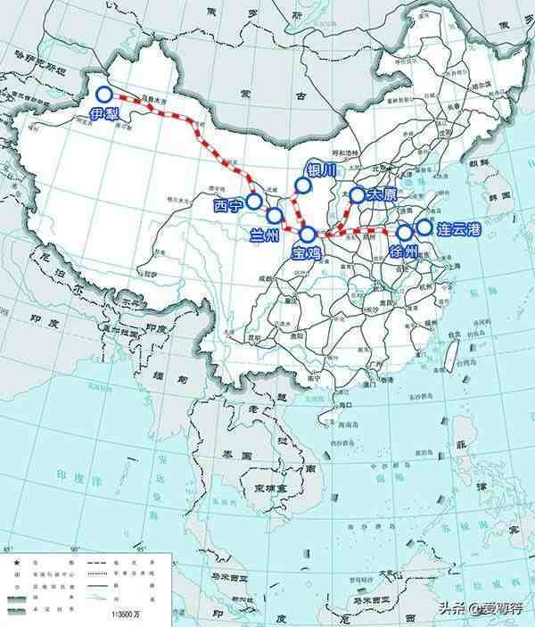 横贯中原和西北的大动脉:陇海—兰新线