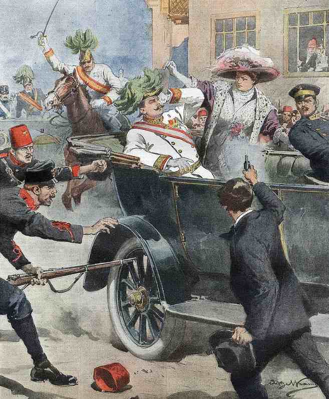 萨拉热窝街头的刺杀事件，如何成为了第一次世界大战的导火索？