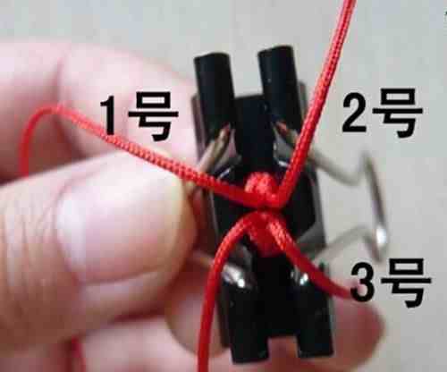 红绳手链|编红绳子手链方法