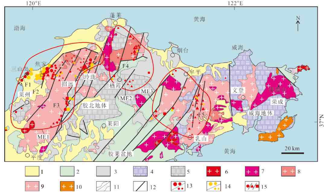 胶东半岛地图|中国金都-胶东