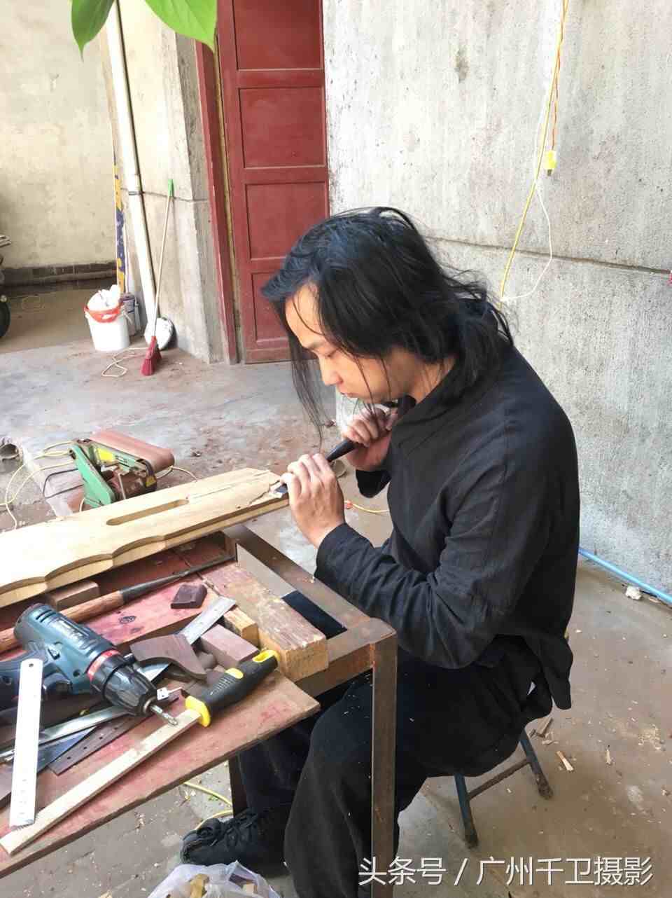 中国的传统乐器—古琴—制作工序（纯手工）