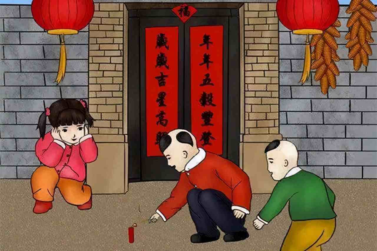 中国春节放爆竹，有何来历，为什么