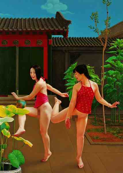 中国当代油画名家精品展作品欣赏