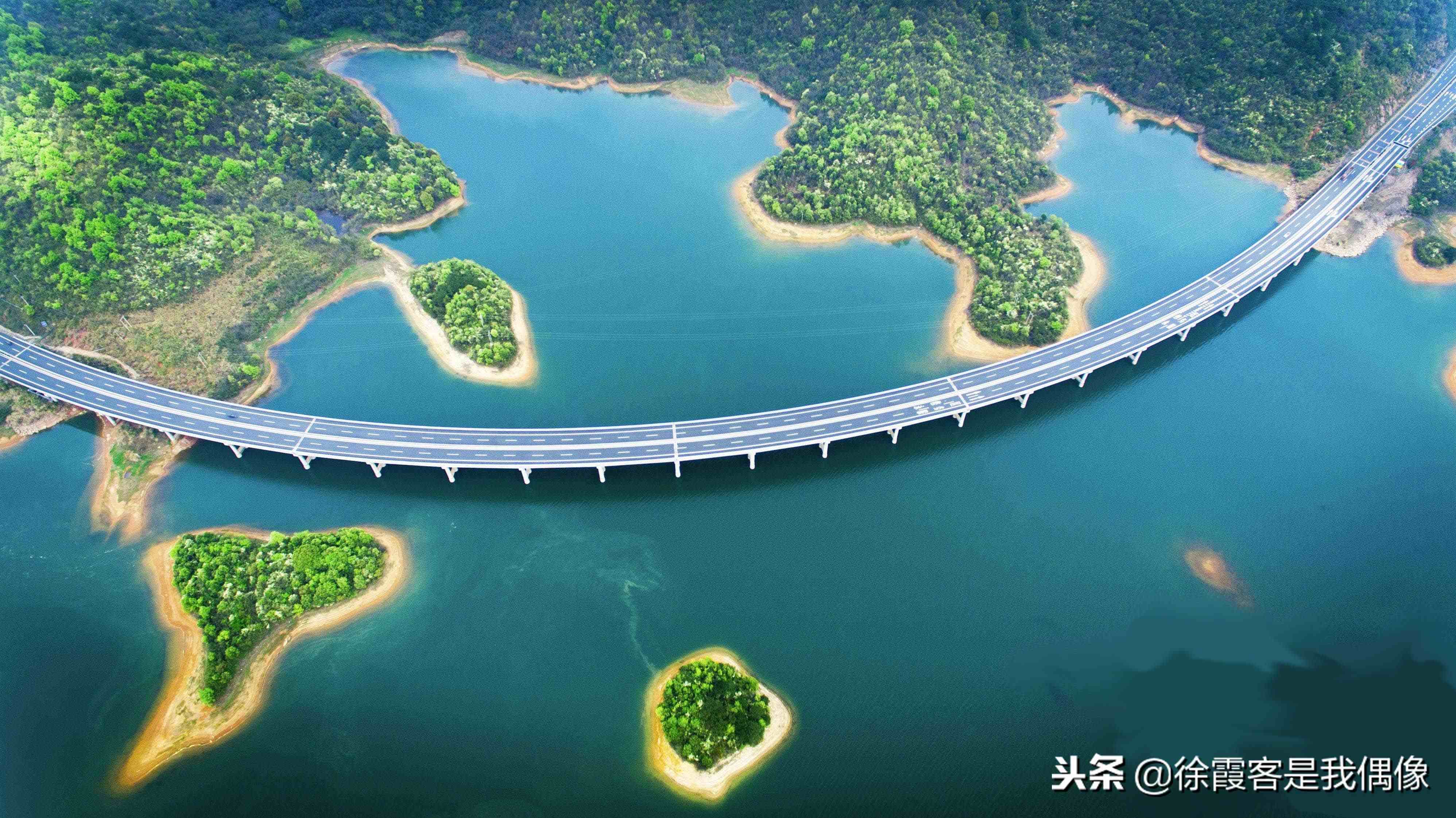 江西省旅游地图，最美水上公路，5A景点位置及简要介绍