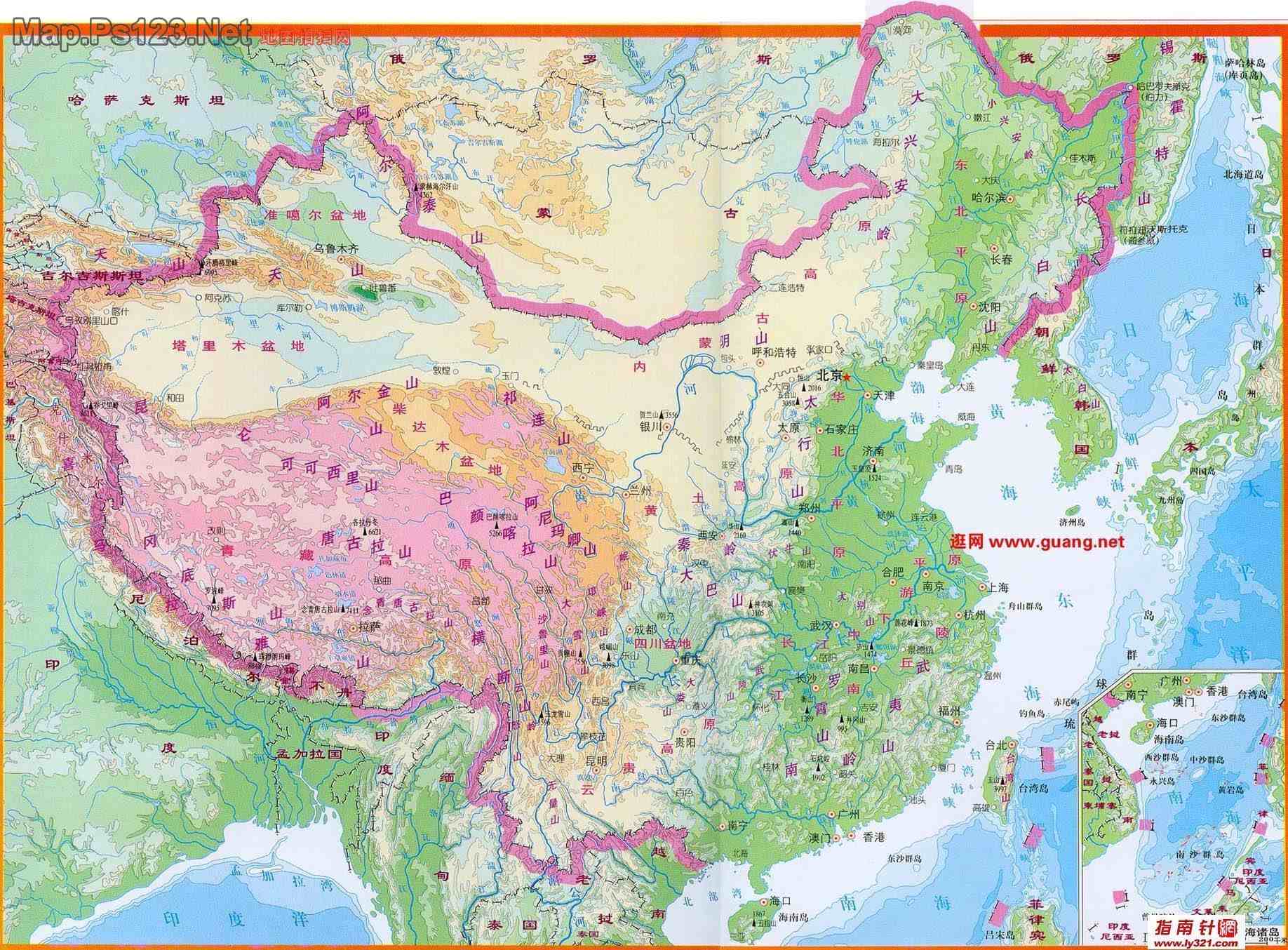 中国地图全图大图|查看中国地图 全图