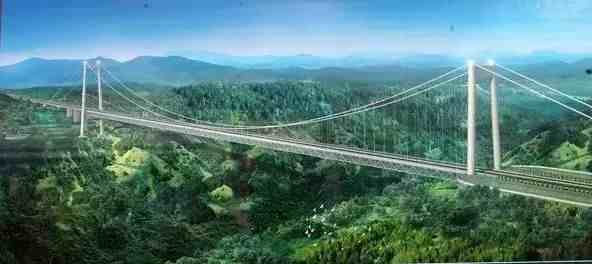 亚洲最大钢箱梁悬索桥——龙江特大桥，概算投资19亿多元