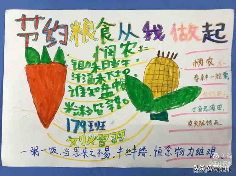 教育 || 桃源县实验学校三年级“节约光荣”优秀手抄报开展