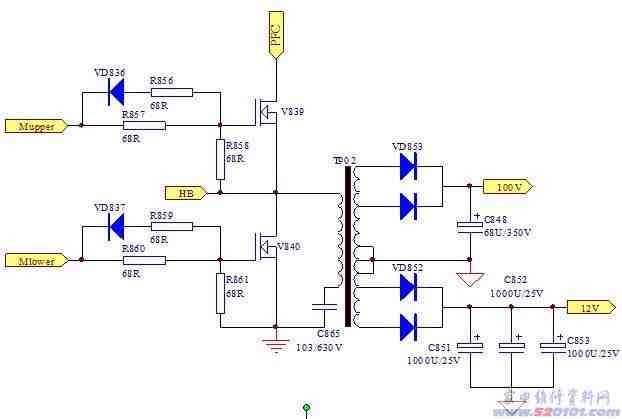 海信LED液晶电视电源电路分析与维修（图文详细分析）