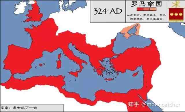 九张图迅速了解西罗马帝国的衰亡历史