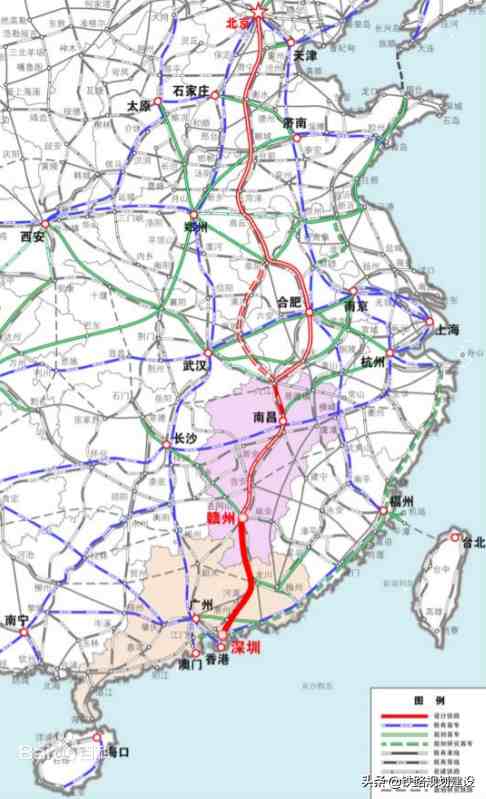 京九高铁原计划2021年全线通车，现在还有638km未开工，分歧严重
