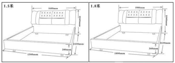 双人床尺寸|正规双人床尺寸是多少