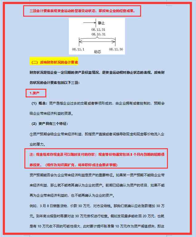 会计基础讲义216页完整版，助你轻松胜任会计工作，亲测实用