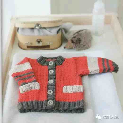 编织人生儿童毛衣|儿童条纹毛衣这样织，简直太好看了！