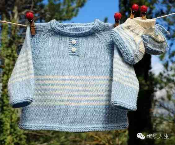编织人生儿童毛衣|儿童条纹毛衣这样织，简直太好看了！