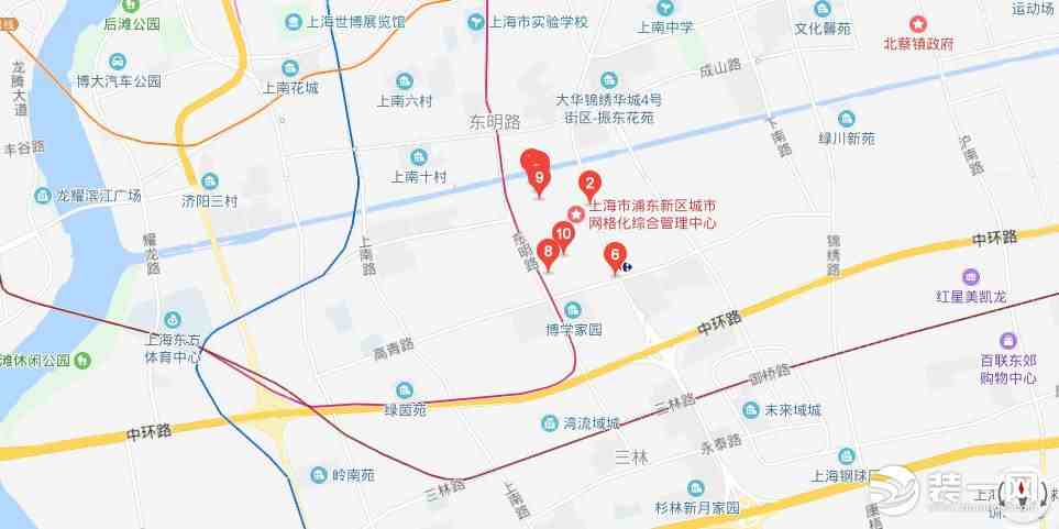 上海建材市场2019最新排名 十大建材市场地址分布图