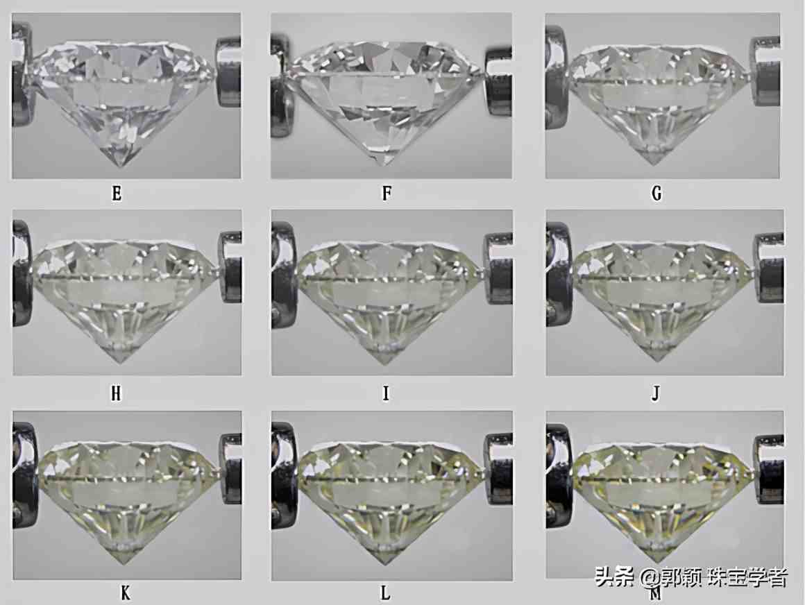 钻石的4C分级——颜色（一）