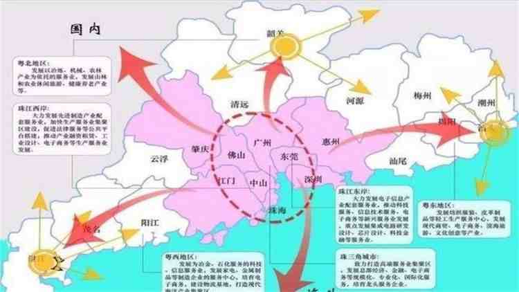 广东的珠三角地区，和非珠三角地区的差距，为什么会如此大？