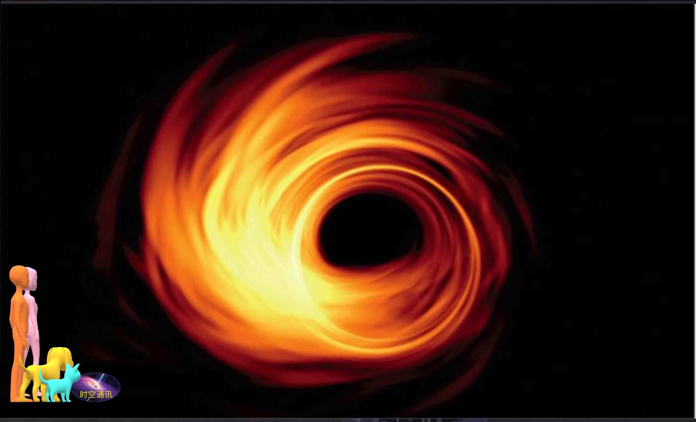 黑洞既然连光线都无法逃逸，那么照片又是怎么拍到的呢？