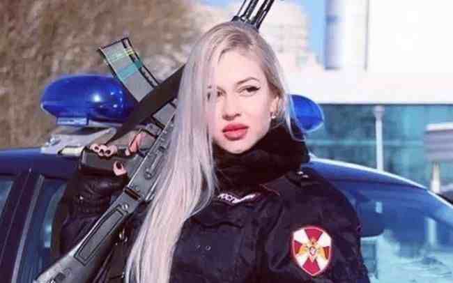 俄罗斯美女|俄罗斯最美女兵