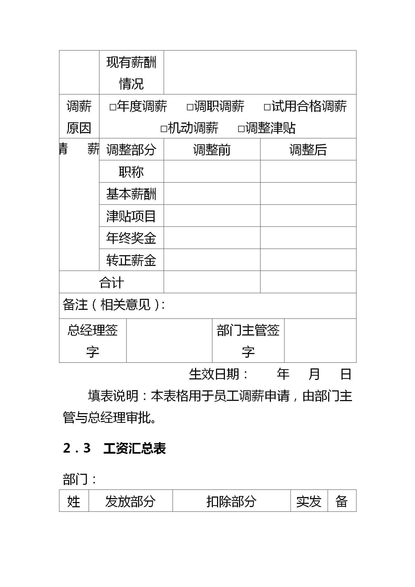 薪酬管理制度|企业薪酬福利管理制度设计与实用表格大全