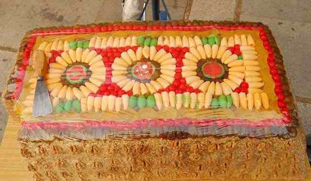 新疆切糕——来自新疆的美食糕点