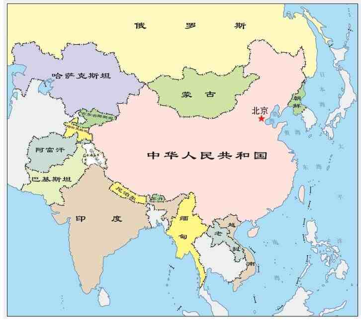 世界上邻国最多的11个国家,中国稳居榜首!