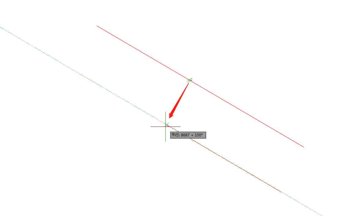 CAD绘制平行线