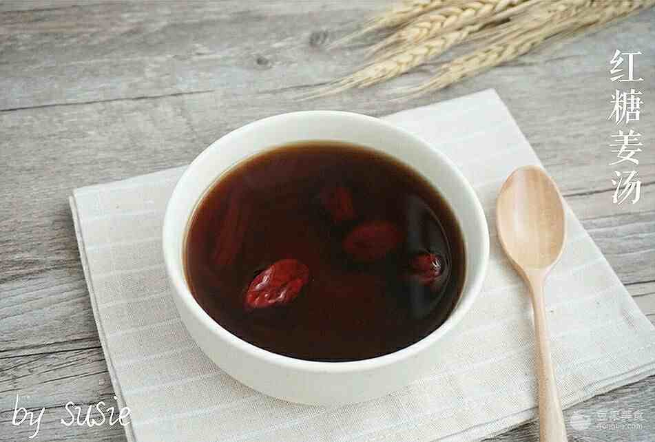 红糖姜汤的做法|治感冒姜汤的做法