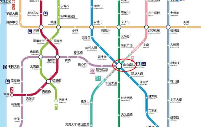 南京南站地铁|南京南站如何搭地铁