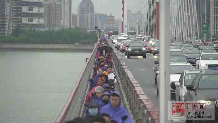 西兴大桥|杭州西兴大桥非机动车道通行难